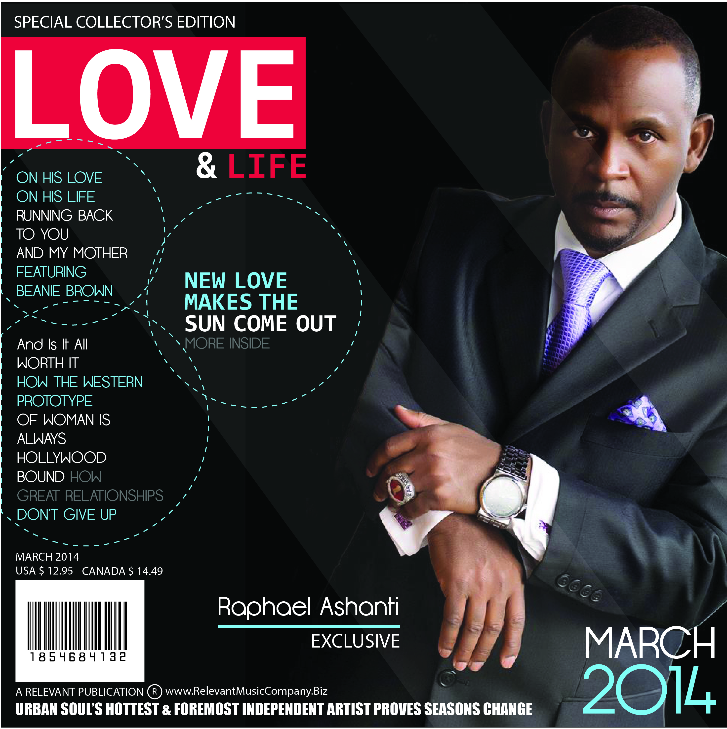 Love & Life cover — Raphael Ashanti